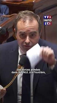 🗣️ Sébastien Lecornu criticizes Mathilde Panot on the subject of Gaza
