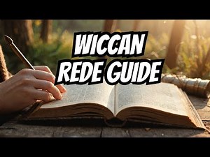 The Wiccan Rede: A Modern Guide to Ethical Witchcraft Practices 🌿✨