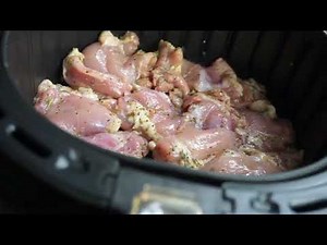 The Best Air Fryer Boneless Skinless Chicken Thighs / #Raymackstyle