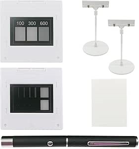 Double-Slit Experiment Single Slit Double Slits Combination Trellis Design Optics Elements Interference Diffraction Grating Sheet Optical Physical Experiment Kit