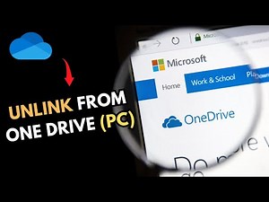 How to Unlink From One Drive 2025?