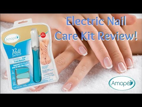 Amope Electric Nail Care How to use & Review it in a Minute! | Nikki Stixx