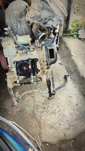 TVS ntorq engine open