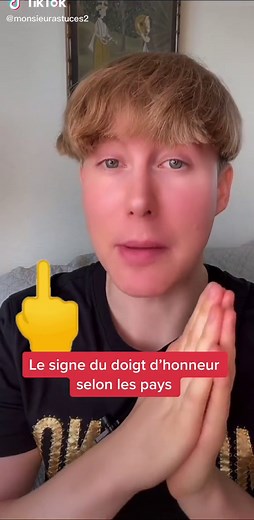 Le signe du doigt d’honneur autour du monde