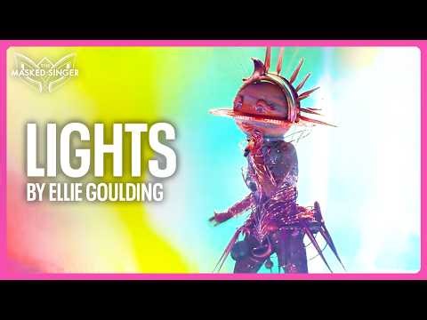 Galaxy Girl Performs “Lights” by Ellie Goulding | Season 14 | The Masked Singer