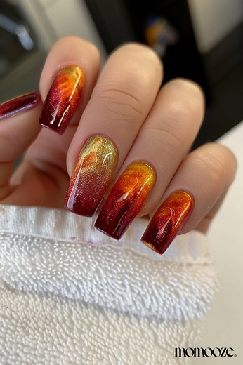 37  Fall Ombre Nails That Will Instantly Upgrade Your Autumn Look