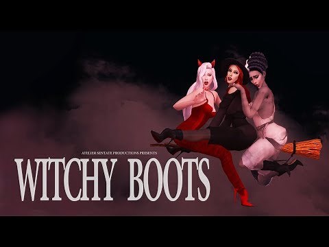 Witchy Boots - Halloween Micro-Movie (The Sims 4)