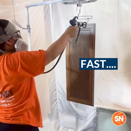 Tired of outdated cabinets but not ready for a full renovation? Get a sleek, like-new finish that’s smooth to the touch and built to last. ✅ Looks like new, not repainted ✅ Saves thousands on your kitchen upgrade ✅ Protected with our 15-year warranty | Spray-Net Calgary