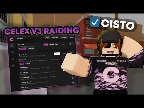 Raiding With The Best External Celex V3 (Updated)(Aimlock)