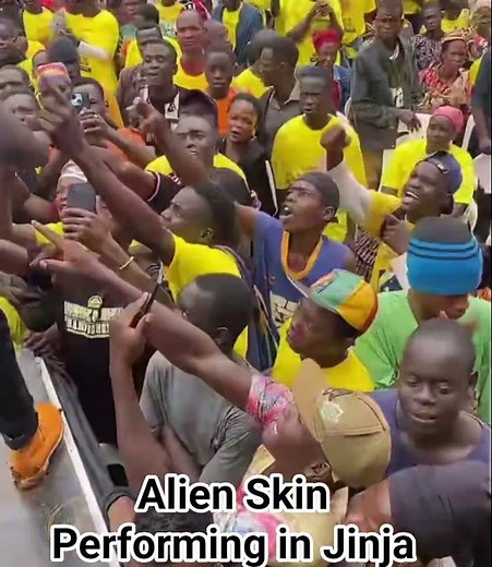 Alien Skin performing live in Jinja City #UnstoppableUG