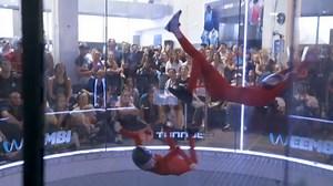 Indoor skydiving? Here's how it works