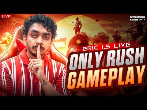 ONLY RUSH & DOMINATION IN 4.2 UPDATE | BGMI LIVE |#ericislive #bgmi #shorts #verticallivestream
