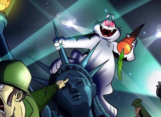 Looks like it’s vampire rabbit season! 🦇 🐇 🥕: boomtoons.co/Bunnicula | Boomerang