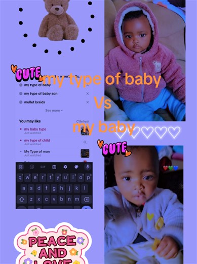 my type Vs my baby #mybaby #mytype #mytyler #tyler