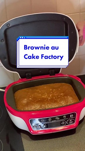 Recette du brownie de Cyril Lignac au Cake Factory de @tefal_france ❤️...