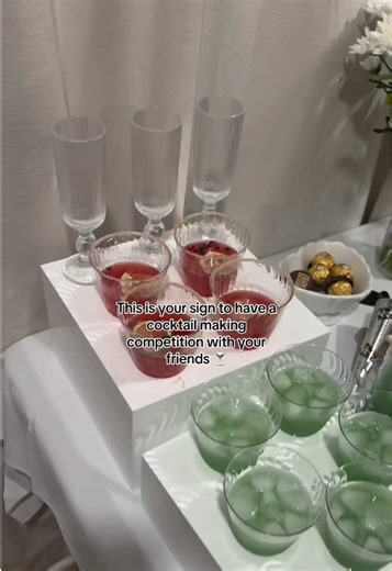 This was the highlight of night. Each contestant creates their own cocktail from scratch to present the judges. All the drinks received a score for taste, presentation, and strength. We’re definitely doing this again 🍹