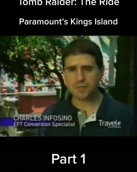 Tomb Raider: The Ride Experience at Kings Island