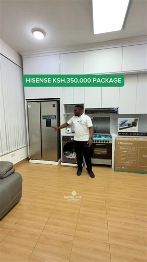 Hisense Ksh.350,000 Package 55” A6 UHD TV Ksh.42k AX5100Q Soundbar Ksh.26k 541L Fridge Ksh.90k 10.5/6Kg Washer Ksh.60k 60 by 60 Cooker Ksh.35k 13 Place Dishwasher Ksh.55k 20L Microwave Ksh.10k 3S2 Dispenser Ksh.15k 2 in 1 Blender Ksh.3500 6L Airfryer Ksh.11k Total Ksh.350,500 #hisenseappliances #hisensepackage #electronicsandappliancespackage #appliancespackages #digitalcityelectronics