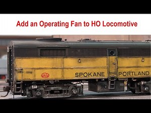 Operational HO Locomotive Fan