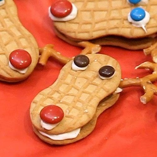 These Reindeer Cookies are the Most Adorable (and Simple) Christmas Snacks
