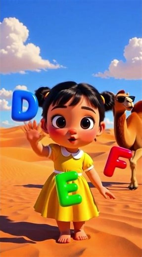 Daisy’s ABC Safari: D, E, and F Adventure!🤣 😲