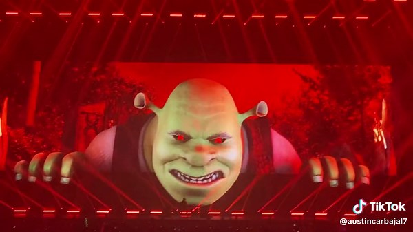 Excision Presents — Angry Shrek(: #thunderdome #thunderdome2024 #excision #shrek #visuals #lasers