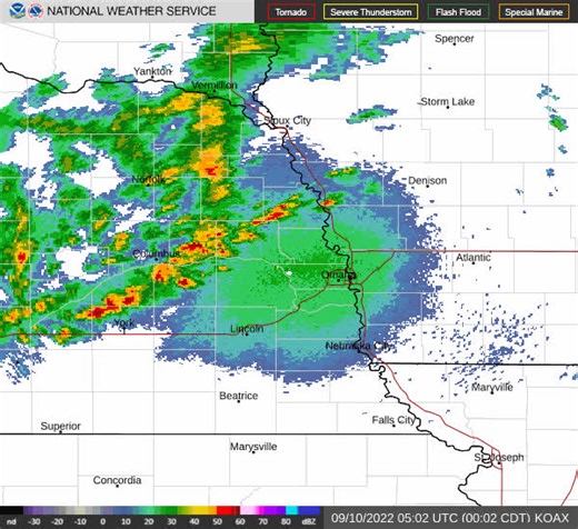 Latest NWSOmaha Weather Radar loop | Council Bluffs Scanner | Facebook