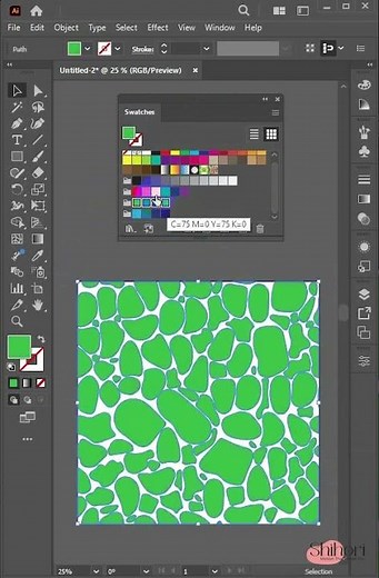 Random Color Fill Script in Illustrator / Graphics Design / Adobe Illustrator