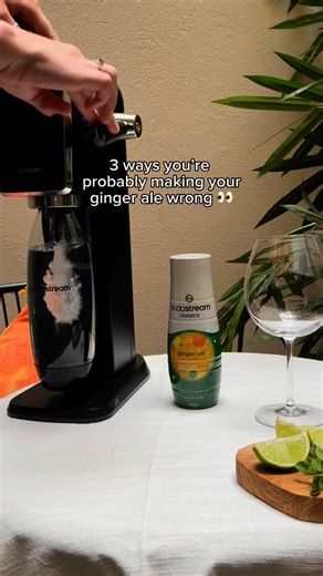1.1K views | If your ginger ale keeps fizzing over, this is for you 﫚 #sodastream #gingerale #drinks | SodaStream UK | Facebook