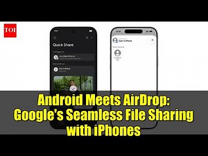 Android Meets AirDrop: Google's Seamless File Sharing with iPhones
