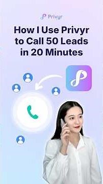 How I use Privyr to bulk call 50 leads in 20 minutes