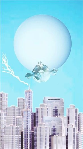 Alian ship carash on earth planet.