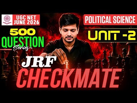 UGC NET Political Science Unit 2 | UGC NET Political Science 500 Questions By Puneet Sir