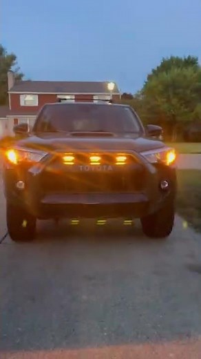 A New Mod On My 5th Gen 4Runner TRD Pro! | Raptor LED Light Install