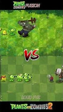 PVZ FUSION VS PVZ 2 - Plant Team Vs Zombie Team - p34 - Who's the stronger ? #gameplayvideo #shorts