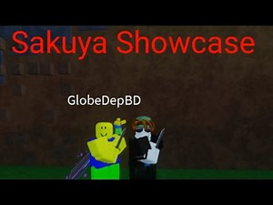 Sakuya Izayoi Showcase with Mastery Move and pvp | Gensokyo Arena ROBLOX