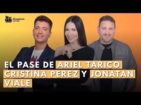 Volvé a ver el pase entre Ariel Tarico, Cristina Pérez y Jonatan Viale