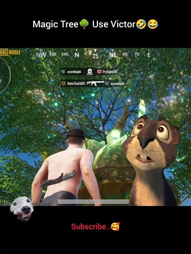Magic Tree🌳 use Victor Funshort.😂🤣 #trail #bgminewupdate #kuttabhaiyt..