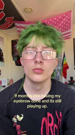 Struggles with Eyebrow Piercing Healing