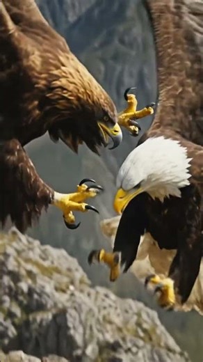 Golden Eagle vs. Bald Eagle | ‪@patrickbell7035‬