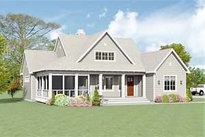Plan 28932JJ: Exclusive Modern Farmhouse Plan with Two Master Suites and a Detached 2-Car Garage