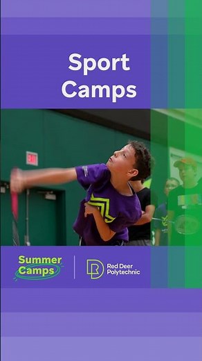 RDP Summer Camps Sports #volleyball #basketball #myrdp #reddeerpolytechnic #badminton #summercamps