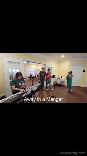 Away in a Manger #shorts (Christmas Songs 2025 at Atria LG)