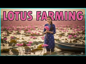 Lotus Farming Guide 🌸 How to Grow Lotus Flowers at Home or Farm (Step-by-Step)
