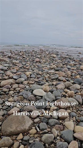 Sturgeon Point in Harrisville is only a half hour from our cottages. it looks drastically different from Summertime water levels. Www.anchorageretreatcenter.com #beach #northernmichigan #nature | Anchorage Retreat Center