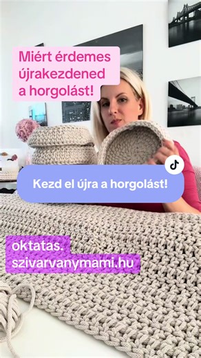 Horgolás kezdőknek és újra kezdőknek.Szerencses helyzetben vagy ha újra fel szeretnéd frissíteni horgolás tudásodat.Lépten-nyomon online videókat találsz,de ha bizonytalan vagy és szereted ha tanulás közben kísérve és támogatva vagy.Itt vagyok én! Tanulj tőlem horgolni: oktatas.szivarvanymami.hu #horgolas #horgolastutorial #tanuljhorgolni #horgolttároló