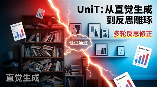 从绘画到雕琢：UniT让AI学会像人类一样思考，通过预算强制驱动模型实现高质量编辑