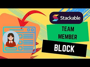 Stackable Blocks: Team Member