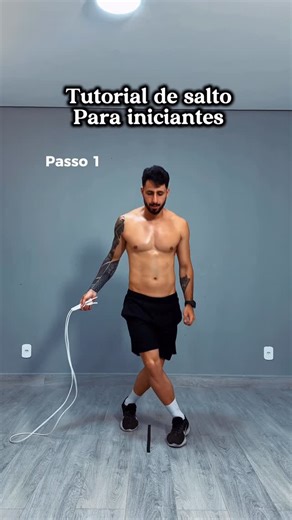 𝗠𝗮𝗿𝗰𝗲𝗹𝗼 | 𝗷𝘂𝗺𝗽 𝗿𝗼𝗽𝗲 ⚡️ on Instagram: "Tutorial de salto para iniciantes pulando corda 🔥 #jumprope #pularcorda #cardio #skipping #boxing"