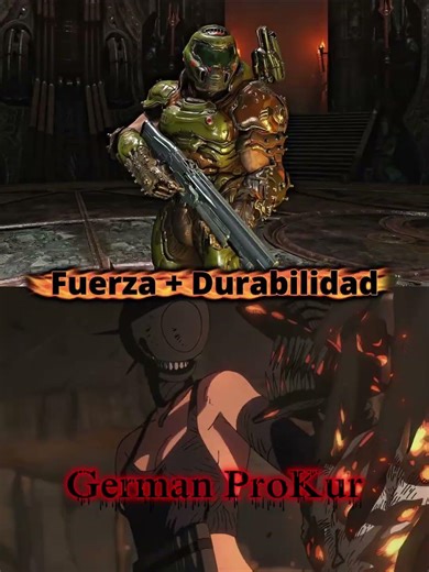 ‪@HankMFEdits Open Collab Submission | Doom Slayer (Lore Accurate) #vs Reze (CSM Manga)